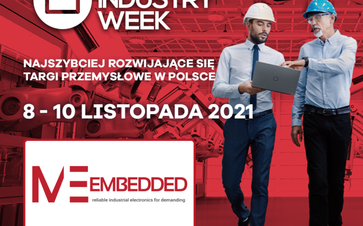ME Embedded na targach Warsaw Industry Week 2021