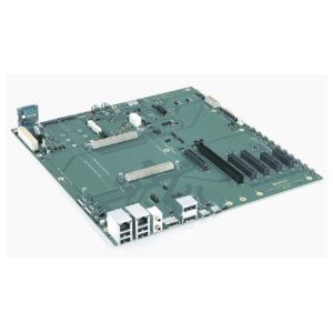 Płyta ewaluacyjna Kontron COMh Eval Carrier Client o rozmiarze E-ATX dla modułów COM-HPC® typu Klient w rozmiarach A, B oraz C.