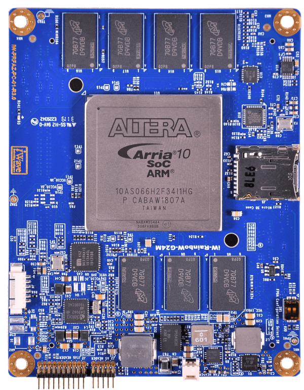 iWave iW-RainboW-G24M Arria 10 SoC FPGA SOM